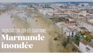 Marmande sous les eaux, la décrue commence