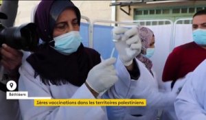 Covid-19 : livrés par Israël, les Palestiniens lancent la campagne de vaccination en Cisjordanie occupée