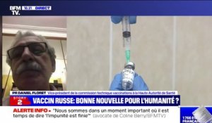 Pr Daniel Floret sur le vaccin russe: "Si l'Agence européenne du médicament donne une autorisation de mise sur le marché, la Haute Autorité de Santé donnera un avis 24 à 48h après"