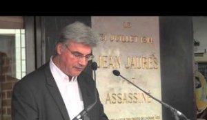 Hommage à Jean Jaurès par Patrick Le Hyaric