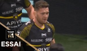 TOP 14 - Essai de Tawera KERR-BARLOW (SR) - Racing 92 - La Rochelle  - J14 - Saison 2020/2021