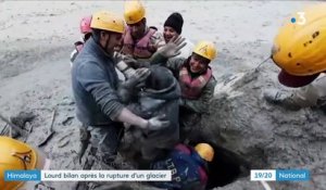 Inde : un bilan lourd après la rupture d’un glacier