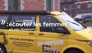 Dans les Hauts-de-France, un mini-bus itinérant aide les femmes en difficulté