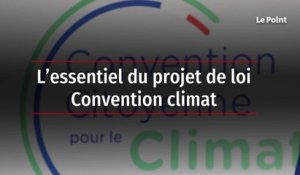 L’essentiel du projet de loi Convention climat