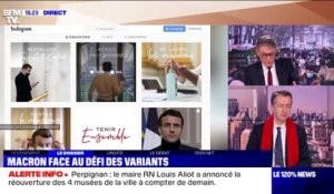 Covid-19 : Emmanuel Macron face au défi des variants - 08/02