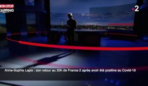 Anne-Sophie Lapix : son retour au 20h de France 2 après avoir été positive au Covid-19 (vidéo)