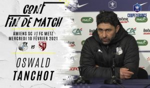 Conférence d'après match ASC - FC Metz : Oswald Tanchot