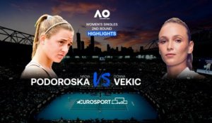 Highlights | Nadia Podoroska - Donna Vekic