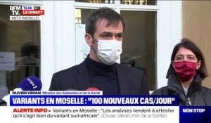 Oliver Véran: "Je vais renforcer la politique de vaccination dans le département de la Moselle"
