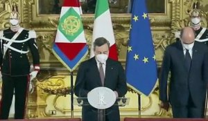 Italie : Le gouvernement de Mario Draghi