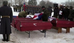 Réconciliation : obsèques en Russie de soldats napoléoniens et tsaristes