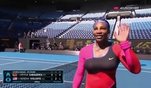 Henin : "Serena est impressionnante, mais son chemin jusqu'au titre sera très difficile"