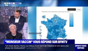 Vaccin: Alain Fischer rappelle l'objectif de 8 millions de personnes ayant reçu une première injection fin mars