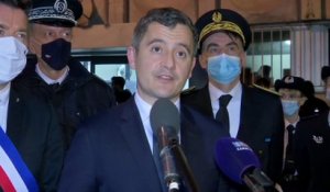 Gérald Darmanin à Poissy: "S’attaquer à des policiers, c’est s’attaquer à la République"