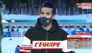 M. Fourcade impressionné par Sturla Laegreid - Biathlon - Mondiaux (H)