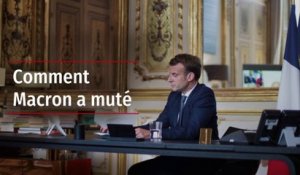 Comment Macron a muté
