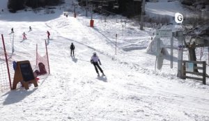 Reportage - Les jeunes du GUC Grenoble Ski dévalent les pistes des Sept Laux