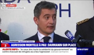 Gérald Darmanin: le suspect "est un réfugié soudanais", "il avait été condamné suite à une rixe à l'arme blanche"