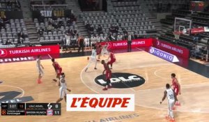Les 19 points de David Lighty - Basket - Euroligue (H) - ASVEL