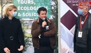 VIDEO. Tours : Romain Colucci, le fils de Coluche, au 25e Pot-au-feu géant