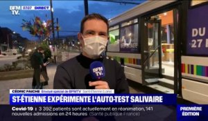 Covid-19: Saint-Étienne expérimente l'auto-test salivaire
