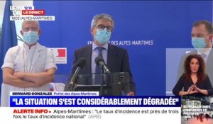 Le préfet des Alpes-Maritimes annonce un "confinement partiel" du littoral le week-end