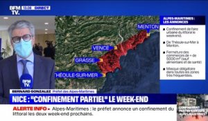Le préfet des Alpes-Maritimes partage "la douleur" des nouvelles restrictions mais appelle à la responsabilité