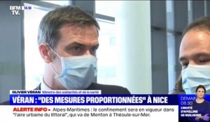 Olivier Véran sur le confinement partiel dans les Alpes-Maritimes: "Il fallait des mesures fortes"