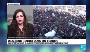 Deux ans du Hirak en Algérie : des milliers de manifestants ont défilé à Alger