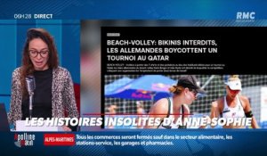 « Les histoires d'Anne-Sophie : Deux joueuses de beach-volley boycottent un tournoi au Qatar et un clinique pour animaux sauvages - 23/02