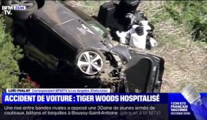 Tiger Woods blessé dans un grave accident de la route en Californie