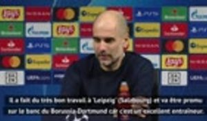 8es - Guardiola : "Il y a des entraîneurs de grand talent en Allemagne"