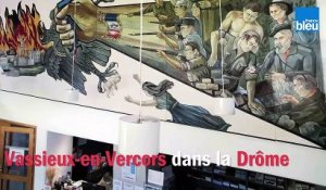 La_fresque_historiée_du_musée_départemental de la Résistance de Vassieux-en-Vercors