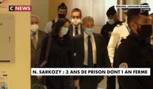 N. Sarkozy : 3 ans de prison dont 1 ferme