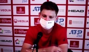ATP - Montpellier 2021 - David Goffin est en finale : "Après mon tournoi en Australie, c'est bien de se relancer et de ne pas se morfondre"