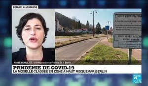 Coronavirus - L'Allemagne a classé la Moselle en "zone à haut risque" nécessitant un test négatif de moins de 48 heures pour chaque passage frontalier, sans aucune exception