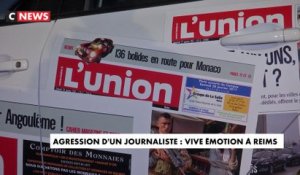 Agression d'un journaliste : vive émotion à Reims