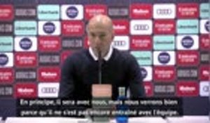 25e j. - Zidane : "Benzema pourrait être là pour le derby"