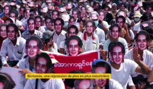 Birmanie : manifestations et répression meurtrière