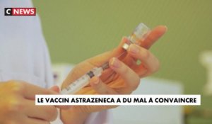 Le vaccin AstraZeneca a du mal à convaincre