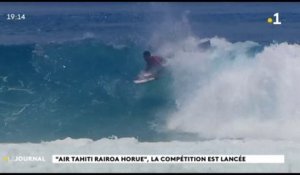 Air Tahiti Rairoa Horue : fin de la première journée avec de superbes conditions