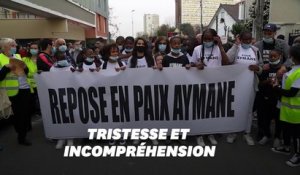 Marche blanche pour Aymane: les habitants de Bondy, entre tristesse et incompréhension