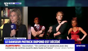 "La passion de Billy Elliot dès le plus jeune âge, c'était la passion de Patrick Dupond", Claire Chazal rend hommage à Patrick Dupond sur BFMTV