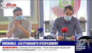 IEP Grenoble: "Nous dénonçons la récupération politique faite par la droite et l'extrême droite", déclare le président de l'Union syndicale