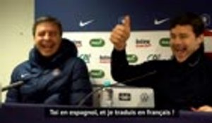 Coupe de France - Quand Pochettino joue au traducteur avec son adjoint