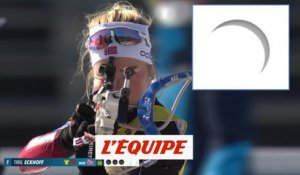 Le résumé de la poursuite à Nove Mesto - Biathlon - CM (F)