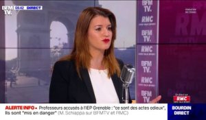 Marlène Schiappa: "Quand on est condamné pour des faits de violences conjugales, on doit avoir l'honneur de démissionner de ses fonctions"