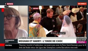 La journaliste Catherine Rambert dénonce dans "Morandini Live" sur CNews les accusations de racisme de Meghan Markle: "Je trouve ça mensonger !" - VIDEO