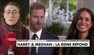 Harry et Meghan : la reine répond