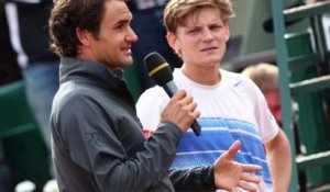 TP - Doha 2021 - David Goffin : "Roger Federer, il est encore jeune mais voilà pour un joueur de tennis.... !"
